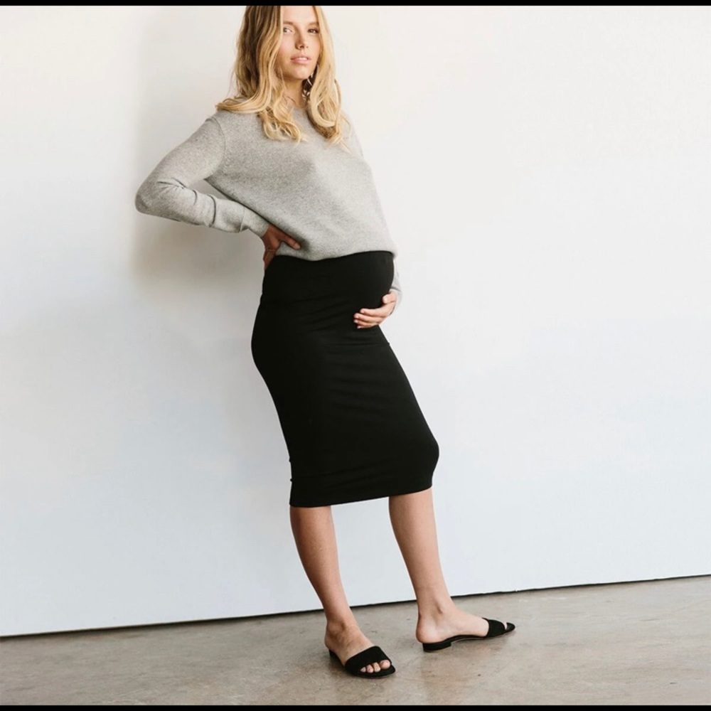 Storq maternity pencil skirt size 2